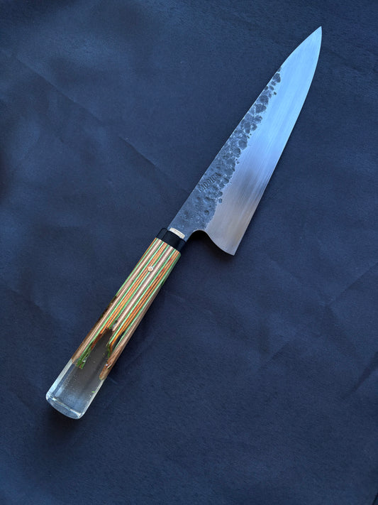 8” Broken Board Chef (orange green)