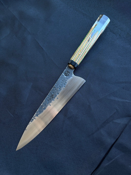 8” Broken Board Chef (orange green)￼