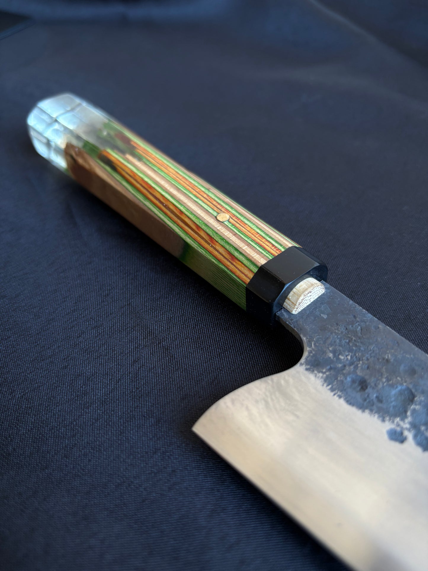 8” Broken Board Chef (orange green)￼